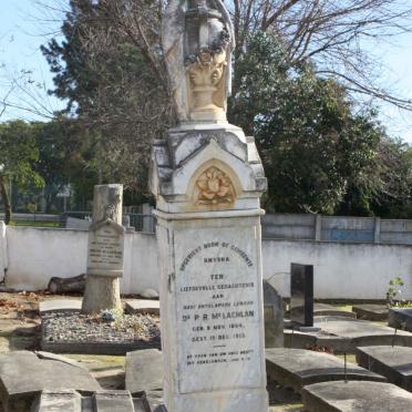 Mc LACHLAN P.R. 1864-1913 