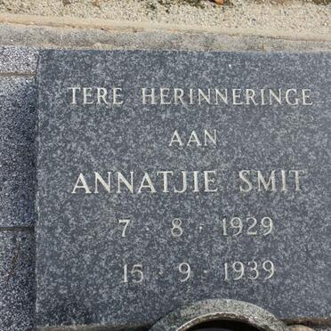 SMIT Annatjie 1929-1939