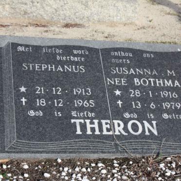 THERON Stephanus 1913-1965 &amp; Susanna M. BOTHMA 1916-1979