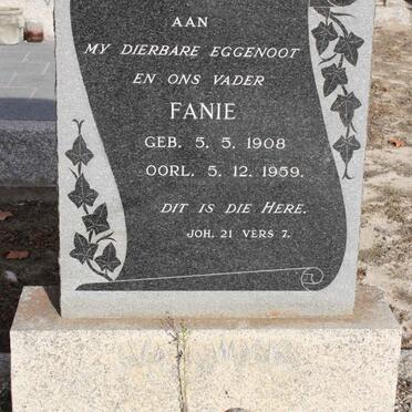 WYK Fanie, van 1908-1959