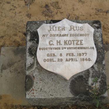 KOTZE C.H. 1877-1940