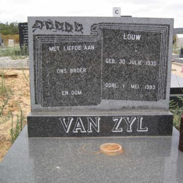 ZYL Louw, van 1930-1993