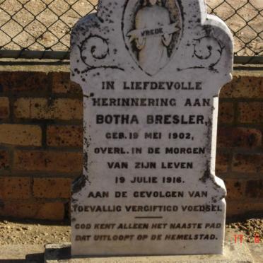 BRESLER Botha 1902-1916