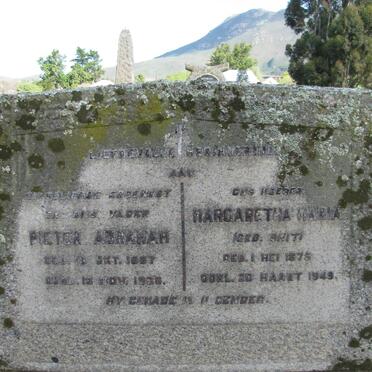 KRYNAUW Pieter Abraham 1867-1936 &amp; Margaretha Maria SMIT 1875-1949