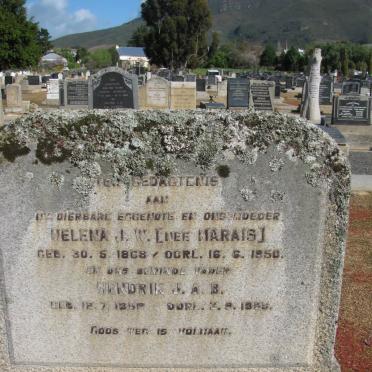 LOMBARD Hendrik J.A.B. 1859-1955 &amp; Helena J.W. MARAIS 1868-1950