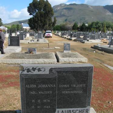 LAUBSCHER Alida Johanna nee WALTERS 1874-1943