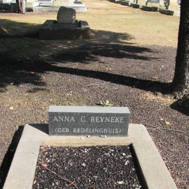REYNEKE Anna C. nee REDELINGHUIS