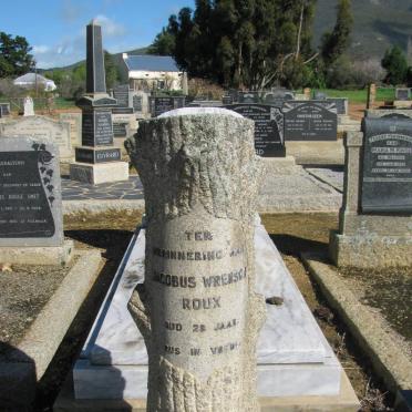 ROUX Jacobus Wrensch