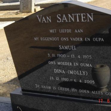 SANTEN Samuel, van 1900-1975 &amp; Dina 1910-2005
