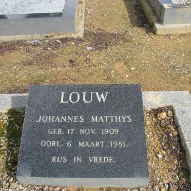 SMIT Willem Andries 1891-1979 :: LOUW Johannes Matthys 1909-1981