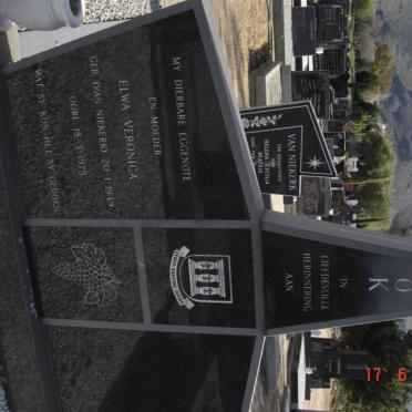 VLOK Elwa Veronica nee VAN NIEKERK 1949-1975