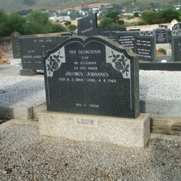 LOUW Jacobus Johannes 1894-1965