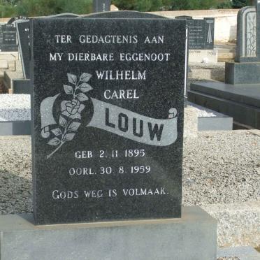 LOUW Wilhelm Carel 1895-1959