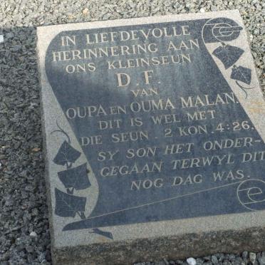 MALAN D.F.