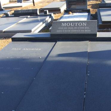 MOUTON Paul Andries 1925-199?