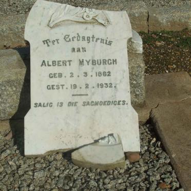MYBURGH Albert 1862-1932