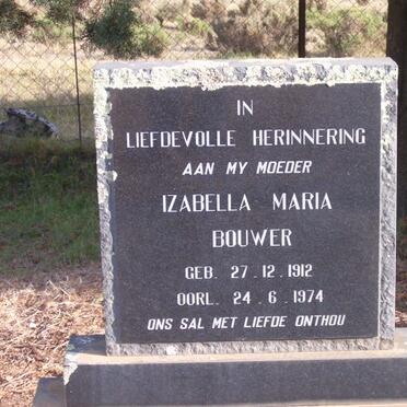 BOUWER Izabella Maria 1912-1974