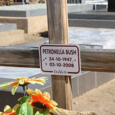 BUSH Petronella 1947-2008