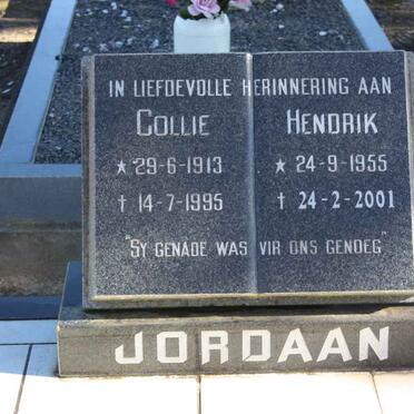 JORDAAN Collie 1913-1995 :: JORDAAN Hendrik 1955-2001
