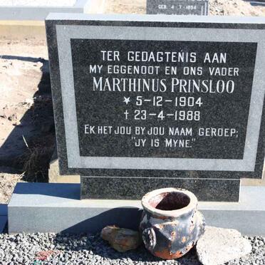 PRINSLOO Marthinus 1904-1988