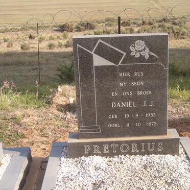 PRETORIUS Daniel J.J. 1953-1972