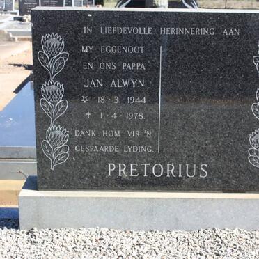 PRETORIUS Jan Alwyn 1944-1978