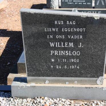PRINSLOO Willem J. 1905-1974