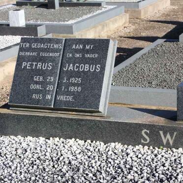 SWART Petrus Jacobus 1925-1988