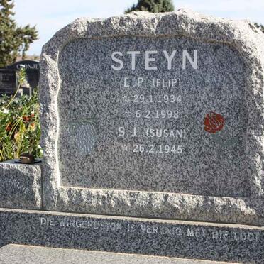 STEYN E.P. 1934-1998 &amp; S.J. 1945-