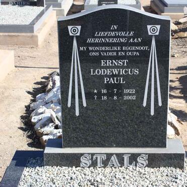 STALS Ernst Lodewicus Paul 1922-2002