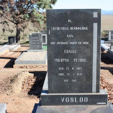 VOSLOO Esaias Philippus Petrus 1907-1978