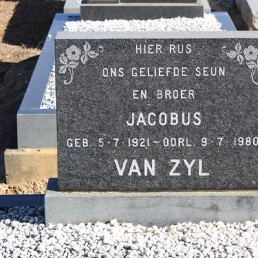 ZYL Jacobus, van 1921-1980
