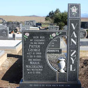 ZYL Pieter Georege, van 1908-1991 &amp; Maria Magdalena NEETHLING 1916-
