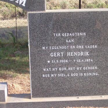 ? Gert Hendrik 1906-1974