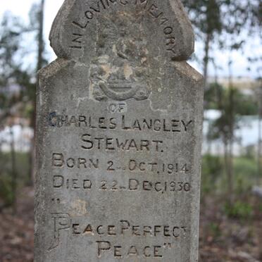 STEWART Charles Langley 1914-1930