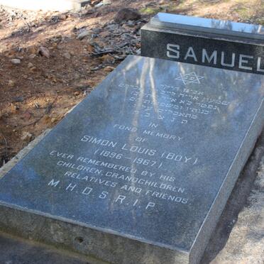 SAMUEL Simon Louis 1896-1967