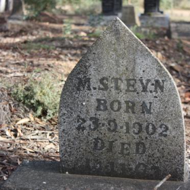 STEYN M. 1902-?