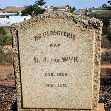 WYK D.J., van 1903-1952
