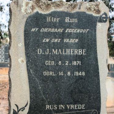 MALHERBE D.J. 1871-1946