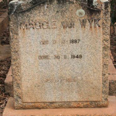 WYK Maggie, van 1887-1949
