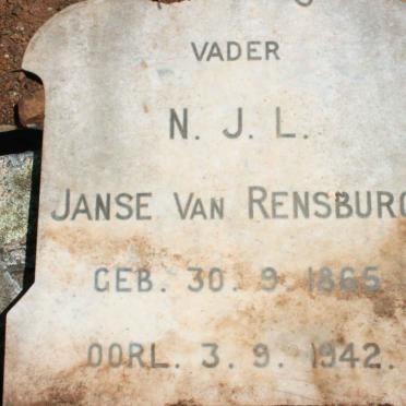 RENSBURG N.J.L., Janse van 1865-1942
