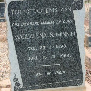 CRONJE Magdalena S. 1898-1964