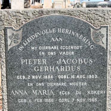 LOUW Pieter Jacobus Gerhardus 1886-1953 &amp; Anna Maria DE KOKER 1886-1965