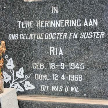 ROUX Ria 1945-1968