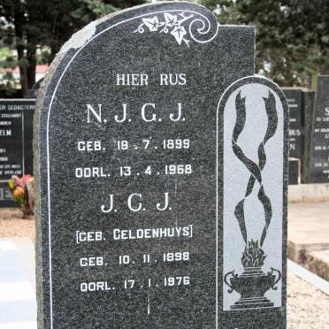 NOORDWYK N.J.G.J. 1899-1968 &amp; J.C.J. GELDENHUYS 1898-1976
