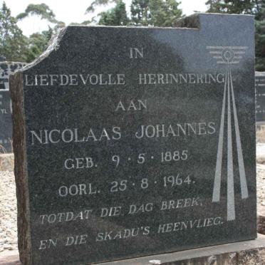 KOTZE Nicolaas Johannes 1885-1964