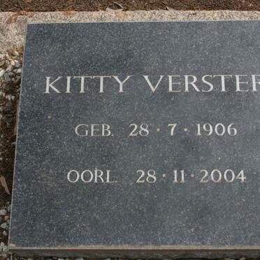 VERSTER Kitty 1906-2004