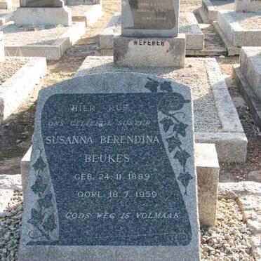 BEUKES Susanna Berendina 1889-1959