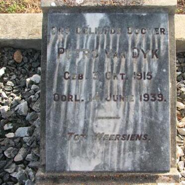 DYK Petro, van 1915-1939