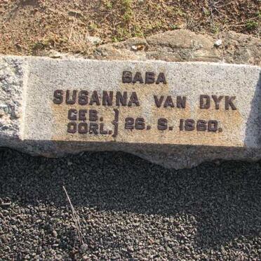 DYK Susanna, van 1960-1960